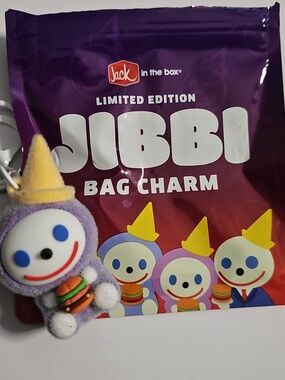 Jack In The Box 2026 JIBBI Charm Keychain -  "Saucy" Limited Edition -